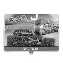 Hot Wheels City - Pencil Pusher autszllt kamion kisautval