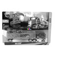Hot Wheels City - Rig Dog autszllt kamion versenyautval