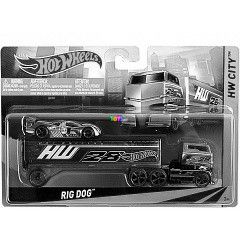 Hot Wheels City - Rig Dog kk autszllt kamion