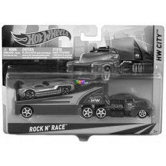 Hot Wheels City - Rock n Race piros autszllt kamion
