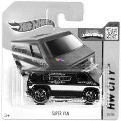 Hot Wheels City - Super Van, vrs