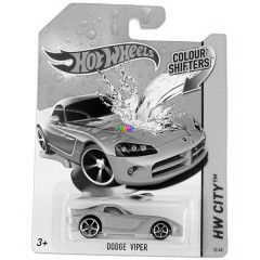 Hot Wheels City - színváltós Dodge Viper