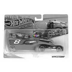 Hot Wheels City - Wingstorm autszllt kamion versenyautval, zld