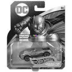 Hot Wheels DC karakter kisautk - Armored Batman - szrke