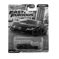 Hot Wheels - Hallos Iramban - Lamborghini Aventador Coup kisaut, fekete