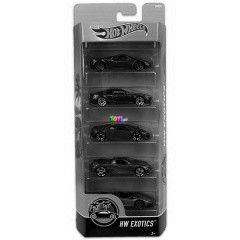Hot Wheels - HW Exotics, 5 db-os kszlet