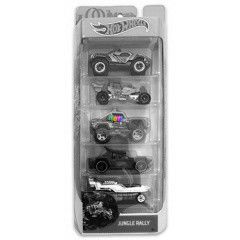 Hot Wheels - Kisaut kszlet, 5 db-os - Jungle Rally