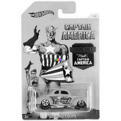 Hot Wheels Marvel - Amerika Kapitny 3. - 40 Ford Coupe