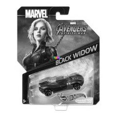 Hot Wheels Marvel karakter kisautk - Bosszllk - Fekete zvegy