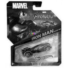 Hot Wheels Marvel karakter kisautk - Bosszllk - Vasember