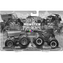 Hot Wheels Monster Trucks - DragBus & Beetle
