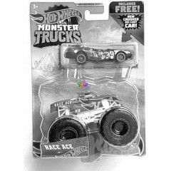 Hot Wheels Monster Trucks - HW Race Ace kisaut szett