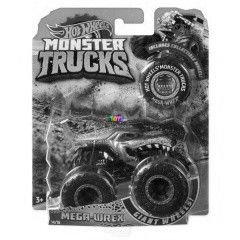 Hot Wheels Monster Trucks - Mega Wrex kisaut, fehr-fekete