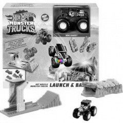 Hot Wheels - Monster Trucks plyaszett