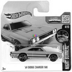 Hot Wheels Night Burnerz: 69 Dodge Charger 500 kisaut - limezld