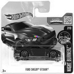 Hot Wheels - Night Burnerz - Ford Shelby GT350R, piros