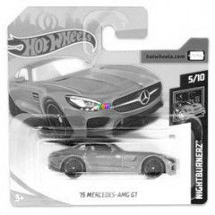 Hot Wheels Nightburnerz - 15 Mercedes-AMG GT kisaut, zld