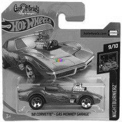 Hot Wheels Nightburnerz - 68 Corvette - Gas Monkey Garage