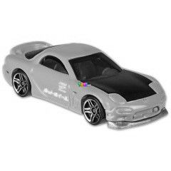 Hot Wheels Nightburnerz - 95 Mazda RX-7 kisaut - zld