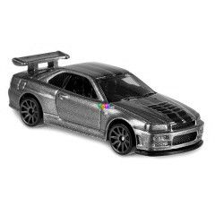 Hot Wheels Nissan - Nissan Skyline GT-R kisaut, zld