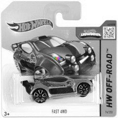 Hot Wheels Off-Road - Fast 4WD, szrke