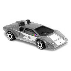 Hot Wheels Rescue - Lamborghini Countach Police Car kisaut - kk