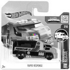 Hot Wheels - Rescue - Rapid Response, srga-fekete
