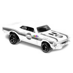 Hot Wheels Speed Graphics - 68 Chevy Nova kisautó, fehér