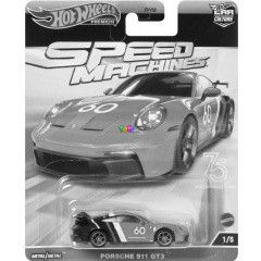 Hot Wheels - Speed Machines Porsche 911 GT3 kisaut, 1:64