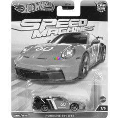Hot Wheels - Speed Machines Porsche 911 GT3 kisautó, 1:64