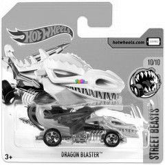 Hot Wheels Street Beasts - Dragon Blaster
