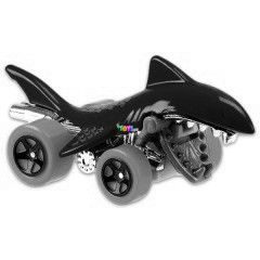 Hot Wheels Street Beasts - Shark Bite, piros