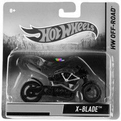 Hot Wheels - Street Power motorok - X-Blade, piros