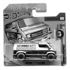 Hot Wheels Super Chromes - Custom 77 Dodge Van kisaut