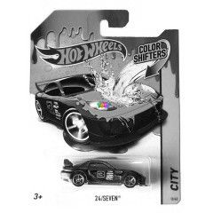 Hot Wheels - Sznvlts 24/Seven kisaut, fekete