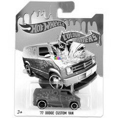 Hot Wheels - Sznvlts 77 Dodge Custom Van, kk-ezst