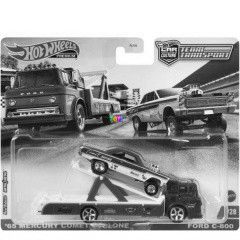 Hot Wheels Team Transport - 65 Mercury Comet Cyclone s Ford C-800