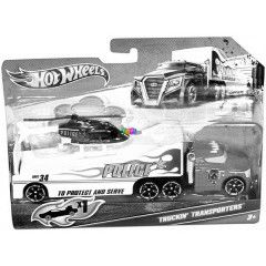 Hot Wheels - Truckin Transporters - Roll Patrol kamion