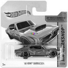 Hot Wheels Workshop - 68 Hemi Barracuda, zld