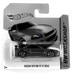 Hot Wheels Workshop - Nissan Skyline GT-R R34