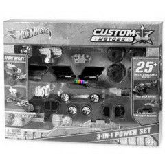 HotWheels - Tuning jrmvek 3 az 1-ben - piros