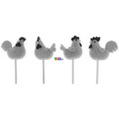 Hsvti plciks tyk dekorci, 6 cm