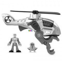 Imaginext - Az g urai - Szrke helikopter piltval