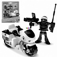Imaginext - Vrosi kaland, motoros rendr