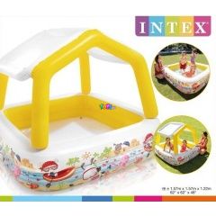 Intex - Gyermek pancsol rnykolval - 157 x 157 x 122 cm