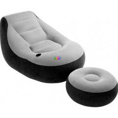 Intex - Ultra Lounge felfújható fotel lábtartóval