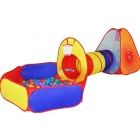 Iplay - Jtszstor szett medencvel, alagttal - 100 db labdval