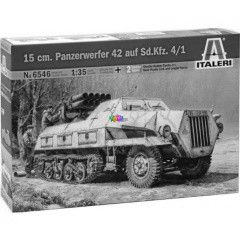Italeri - 15 cm. Panzerwerfer 42 Sd.Kfz. 4/1 harci jrm makett, 1:35