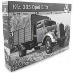 Italeri - 305 Opel Blitz katonai jrm makett, 1:35