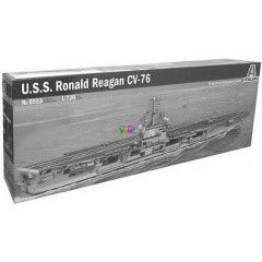 Italeri - 5533 USS Ronald Reagen haj makett, 1:720